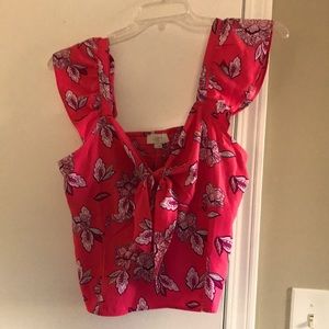 Loft size 8 pink blouse